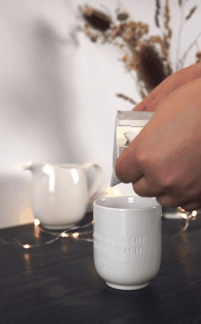 DER FAIRE - DripBag (Coffeebag) als Werbeartikel