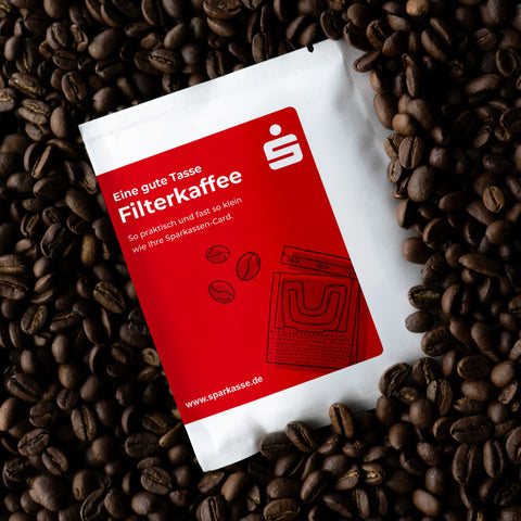 DER FAIRE - DripBag (Coffeebag) als Werbeartikel